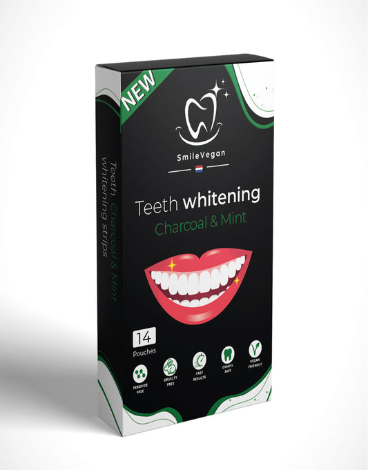 Waarom tanden bleken met whitening strips van SmileVegan?